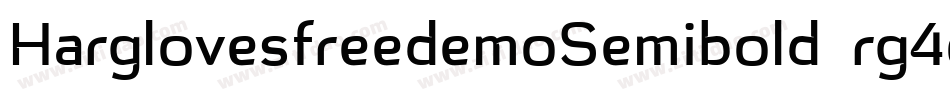 HarglovesfreedemoSemibold-rg4qL字体转换