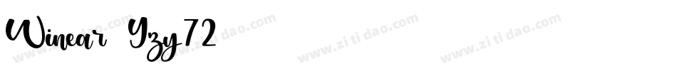 Winear-Yzy72字体转换