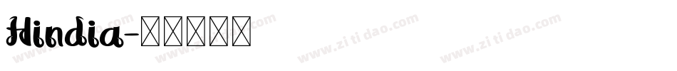 Hindia字体转换