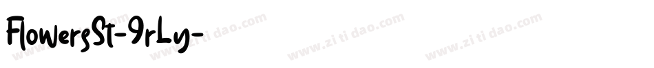 FlowersSt-9rLy字体转换