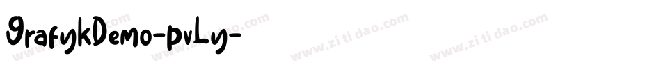 GrafykDemo-pvLy字体转换