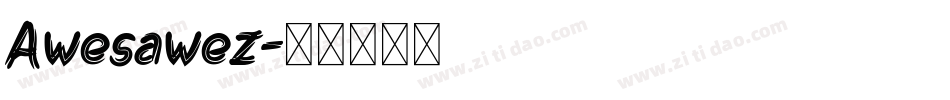 Awesawez字体转换