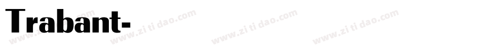 Trabant字体转换