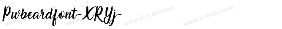 Pwbeardfont-XRYj字体转换 Pwbeardfont-XRYj字体转换