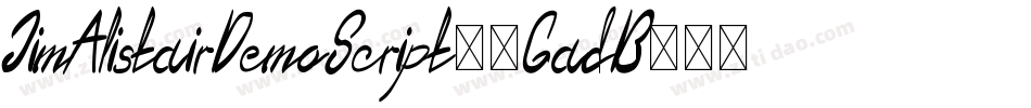 JimAlistairDemoScript-1GadB字体转换