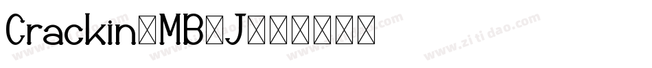 Crackin-MB0J字体转换
