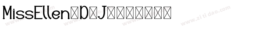 MissEllen-D0J1字体转换