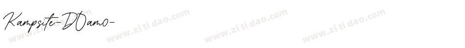 Kampsite-DOam0字体转换