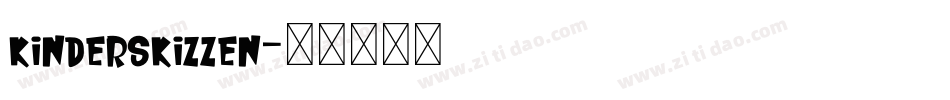 Kinderskizzen字体转换