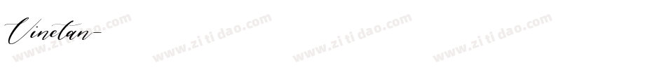 Vinetan字体转换