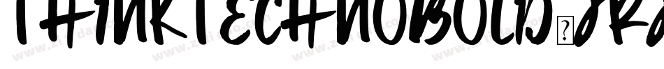 ThinkTechnoBold-JRJdo字体转换