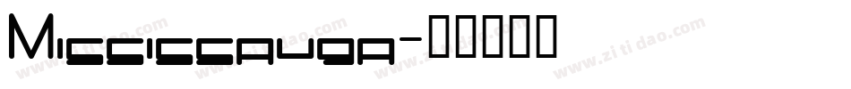 Mississauga字体转换