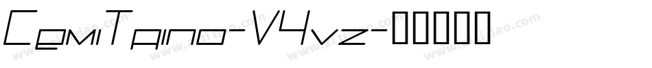 CemiTaino-V4vz字体转换