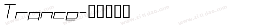 Trance字体转换