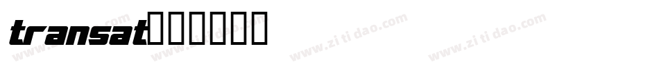 transat字体转换