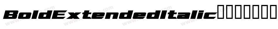 BoldExtendedItalic转换器字体转换