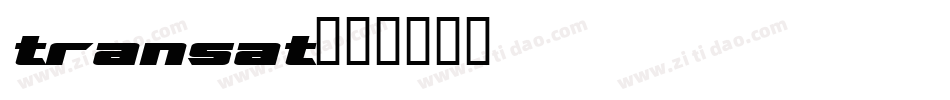 transat字体转换