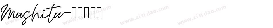 Mashita字体转换