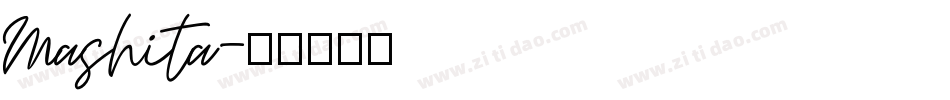 Mashita字体转换