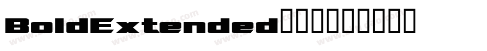 BoldExtended转换器字体转换