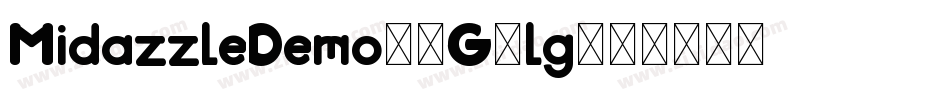 MidazzleDemo-1G2lg字体转换