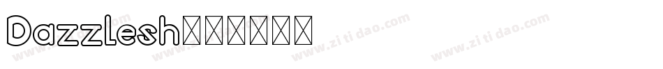 Dazzlesh字体转换