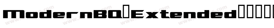 ModernBQ-Extended字体转换