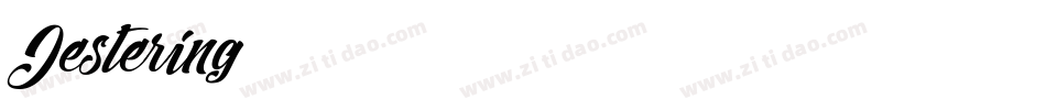 Jestering字体转换