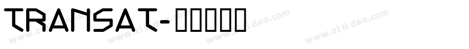 transat字体转换