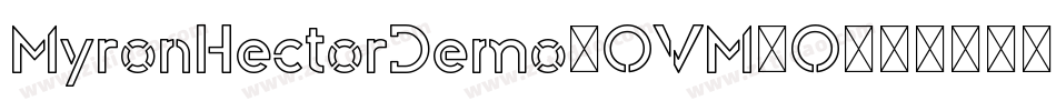 MyronHectorDemo-OVM7O字体转换