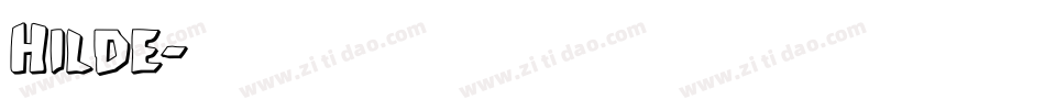 Hilde字体转换