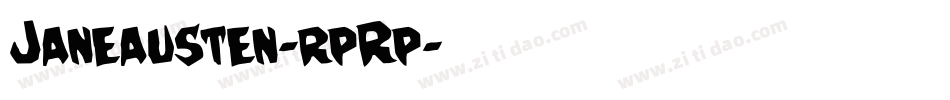 Janeausten-rpRp字体转换