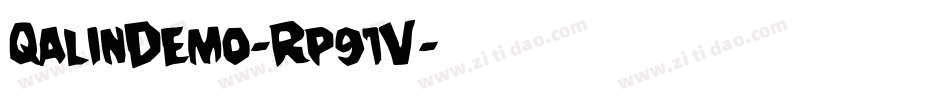 QalinDemo-Rp91V字体转换 QalinDemo-Rp91V字体转换