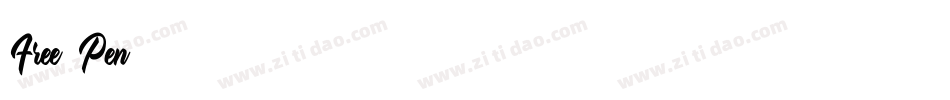 Free-Pen-2字体转换