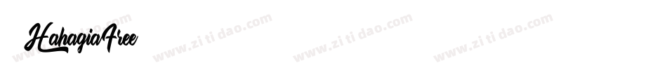 HahagiaFree字体转换
