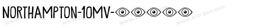 Northampton-10mv字体转换