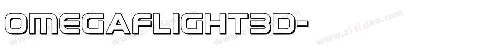 omegaflight3d字体转换