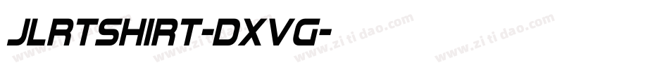 JlrTShirt-dxVg字体转换