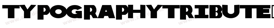 TypographyTribute字体转换