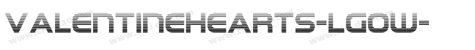 Valentinehearts-lgOw字体转换