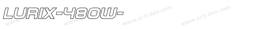 Lurix-48OW字体转换 Lurix-48OW字体转换