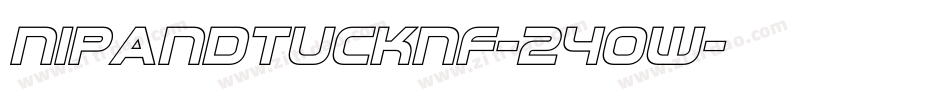 NipAndTuckNf-24ow字体转换