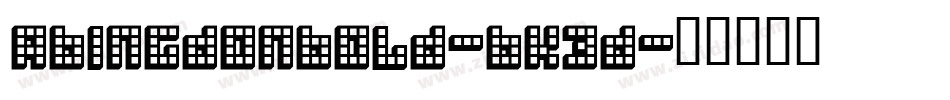 AbingdonBold-6K3D字体转换