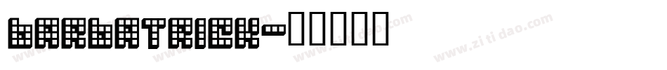 Barbatrick字体转换
