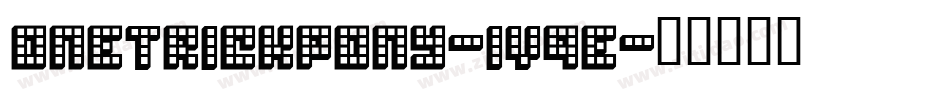 OneTrickPony-1v9e字体转换