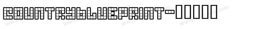 CountryBlueprint字体转换