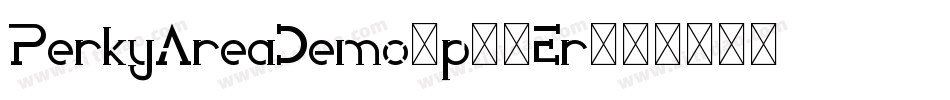 PerkyAreaDemo-p79Er字体转换