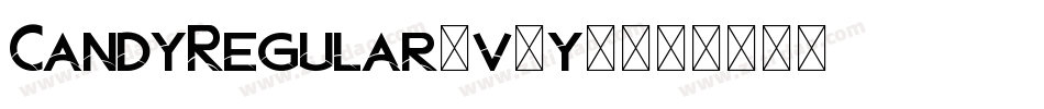 CandyRegular-v9y7字体转换