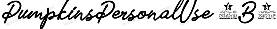 PumpkinsPersonalUse-7B6w4字体转换