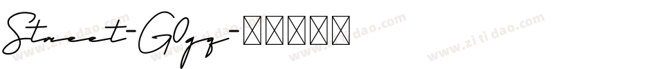 Street-G0gq字体转换